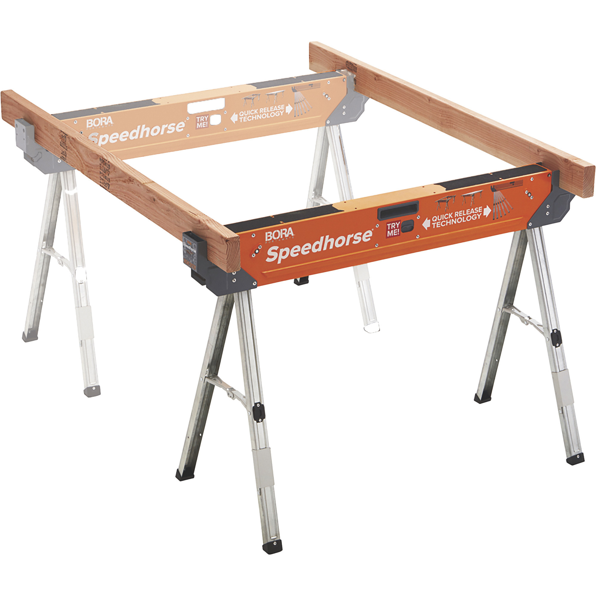 Strongway HeavyDuty Sawhorse, 800Lb. Capacity Northern Tool